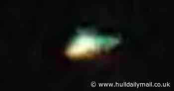 Mystery space object 'glowing green and white' seen in night sky