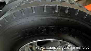 Reifen von Lastwagen im Donautal abmontiert und gestohlen