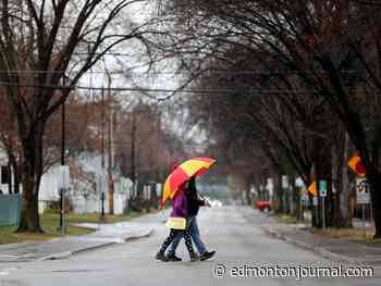 Edmonton weather: Rain in the morning, snow overnight, wind all day