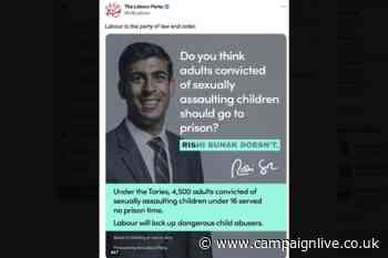 Labour attack ads: 'Politics is showbiz for ugly people... mucky and personal'