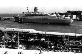 End of an era as Tyne-built luxury liner leaves the river 50 years ago