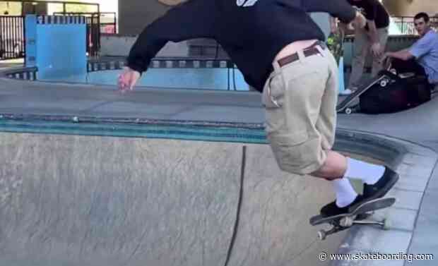 Watch: Ronnie Sandoval's Back Smith Heard Around The Globe