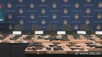 Hundreds of charges laid, 173 guns seized in firearm trafficking operation, police say