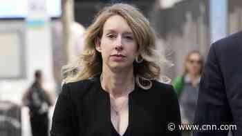 Elizabeth Holmes must report to prison this month while waiting out her appeal, judge rules