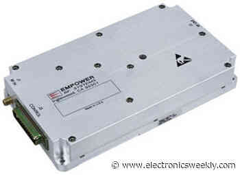 GaN-on-SiC behind 9-10GHz 200W pulse amplifier