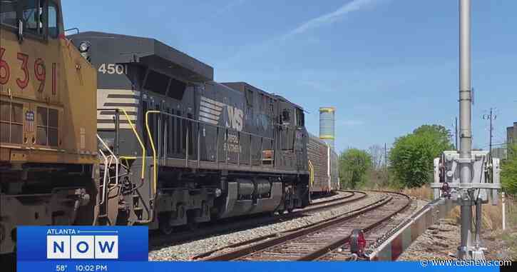 Freight trains blocking crossings in Adair Park angers residents