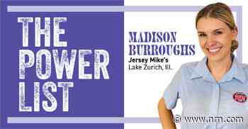 Madison Burroughs went from high school sandwich stacker to Jersey Mike’s Manager of the Year