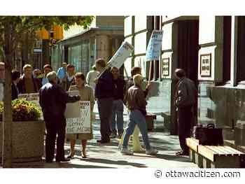 Past PSAC strike action photos
