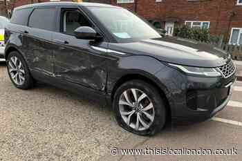 Stolen Bexley car damaged after A20 police chase