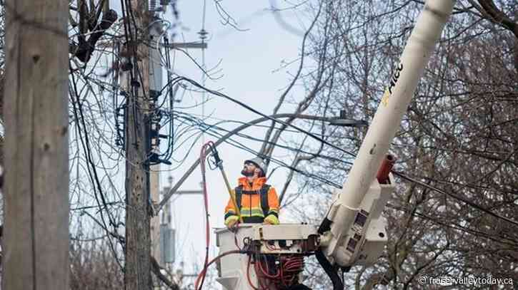 About 16,000 Quebec clients remain without power six days after ice storm