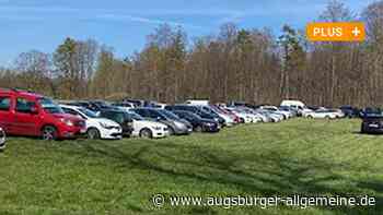 Parkplatz-Chaos am Zoo: Rund 100 Autos parken illegal auf der Futterwiese
