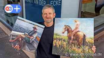 Kunst an der Ecke: Jan Ratjen stellt bei den Kieler Nachrichten aus