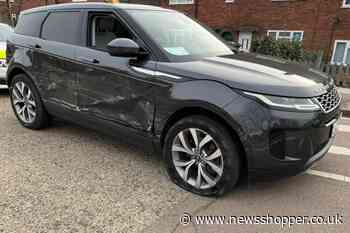 Stolen Bexley car damaged after A20 police chase