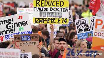 Riesiger Ärzte-Streik legt britisches Gesundheitssystem lahm