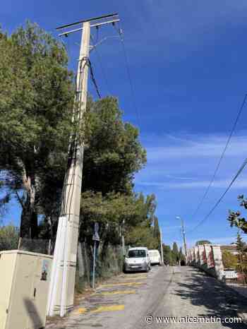 "Ni un hélicoptère, ni un canadair ne vont larguer de l’eau sur des fils de 20.000 volts": un réseau électrique inquiète des riverains à Cagnes-sur-Mer, Enedis rassure