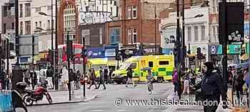 Major Camden Town road blocked after 'crash' - recap