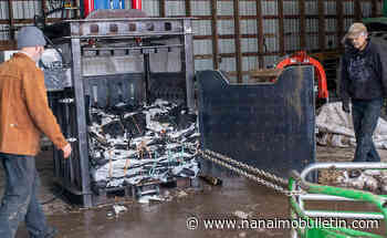 PHOTOS: Kent farmers test out prototype ag plastic compressor