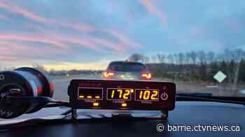 Unlicensed driver charged with speeding on Highway 400