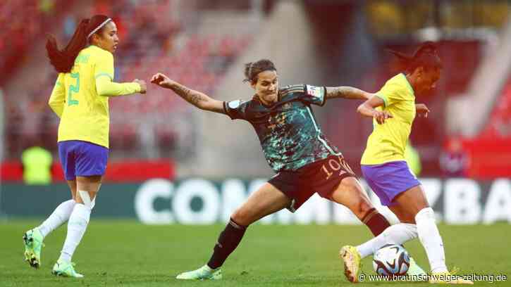 Rückschlag bei Marozsan-Abschied: DFB-Frauen enttäuschen gegen Brasilien