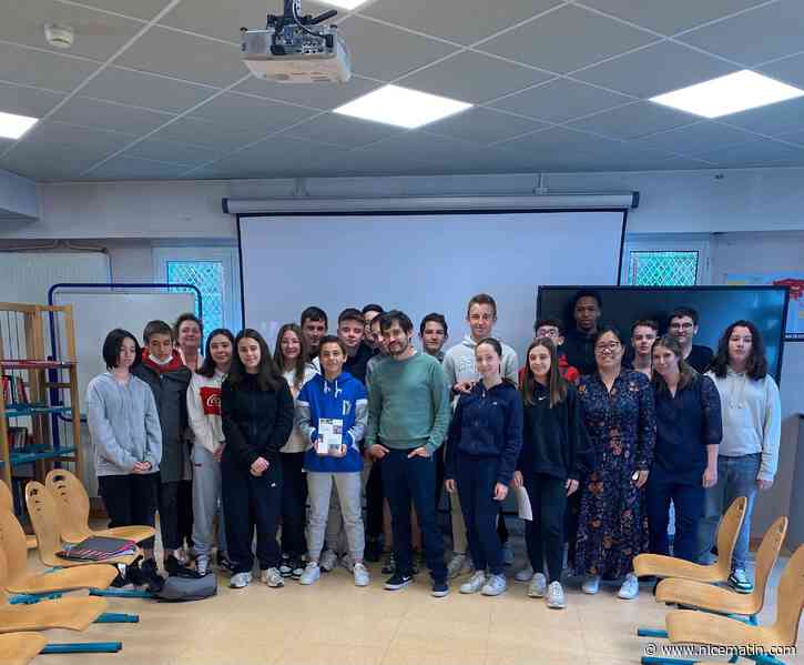 "Je reconnais bien les lieux, je retrouve mon collège et les lieux de mon enfance": Anthony Passeron, auteur des "Enfants endormis", de retour dans son village
