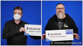 Ontario man scores big lottery win playing with numbers he got in a dream