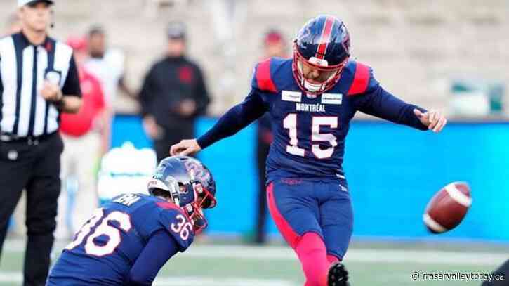 Montreal Alouettes extend Canadian kicker David Cote through 2024 season