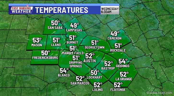 Pleasant spring weather continues with cool mornings and valley fog