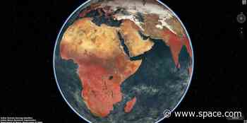 Look at this awesome photo of Earth from an Indian ocean satellite