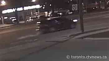2 suspects sought after man ran over by SUV at Vaughan restaurant