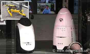 NYPD unveils three new high-tech ROBOTS to fight crime in New York City