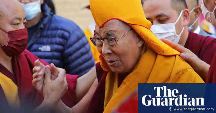 Dalai Lama apologises after kissing boy and asking him to ‘suck my tongue’