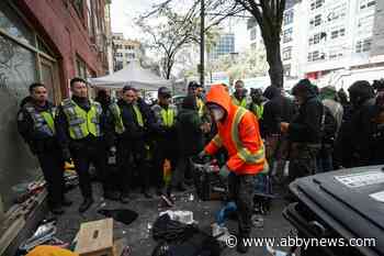 Vancouver’s homeless shelters are overwhelmed following heavy rainfall and decampment