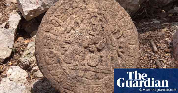 Mayan ball game scoreboard thought to be over 1,000 years old found in Mexico