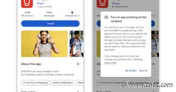 How to Free Up Space on Your Android With New Auto-Archive Feature     - CNET