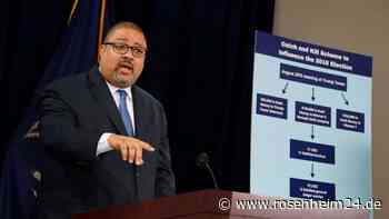 US-Staatsanwalt klagt Republikaner wegen Einmischung an