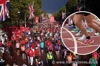 What are the start times and waves for the London Marathon?