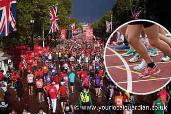 What are the start times and waves for the London Marathon?