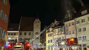 Millionenschaden nach Brand in Überlinger Altstadt