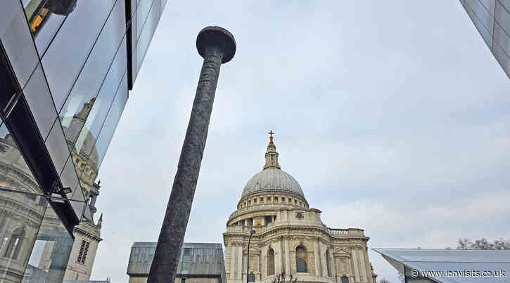 Find a giant rusty nail in the City of London