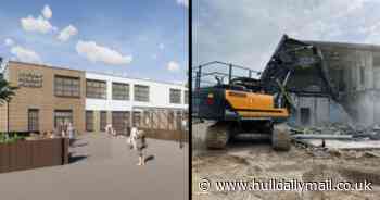 School is bulldozed to the ground before it is finished