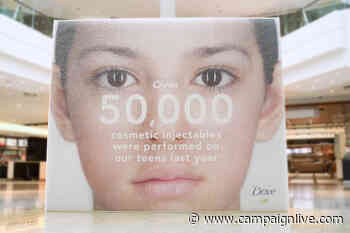 Dove launches billboard made out of syringes to call out toxic beauty standards