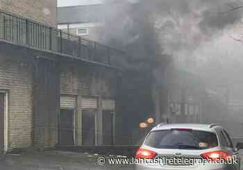 Crews spend an hour tackling a house fire in Bacup