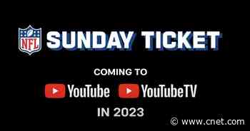 YouTube's NFL Sunday Ticket Starts at $249 for Subscribers With Early Deal, $349 This Fall     - CNET