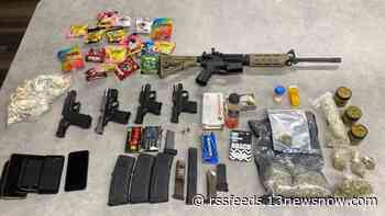 VBPD seizes guns, drugs during traffic stop