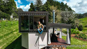 Mann baut 30 Quadratmeter-Tiny House aus Schiffscontainern