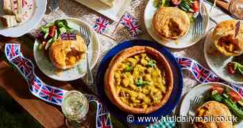 Iceland's King Charles Coronation deals including Coronation Chicken Yorkshire puddings