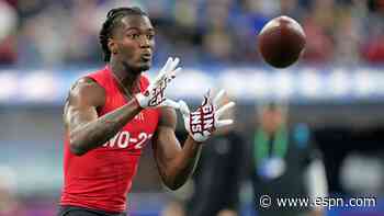 WR Jefferson injured in car crash ahead of draft