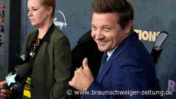 Jeremy Renner nach Unfall wieder auf rotem Teppich