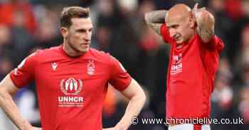 Chris Wood and Jonjo Shelvey both struggling after ditching Newcastle United for Nottingham Forest
