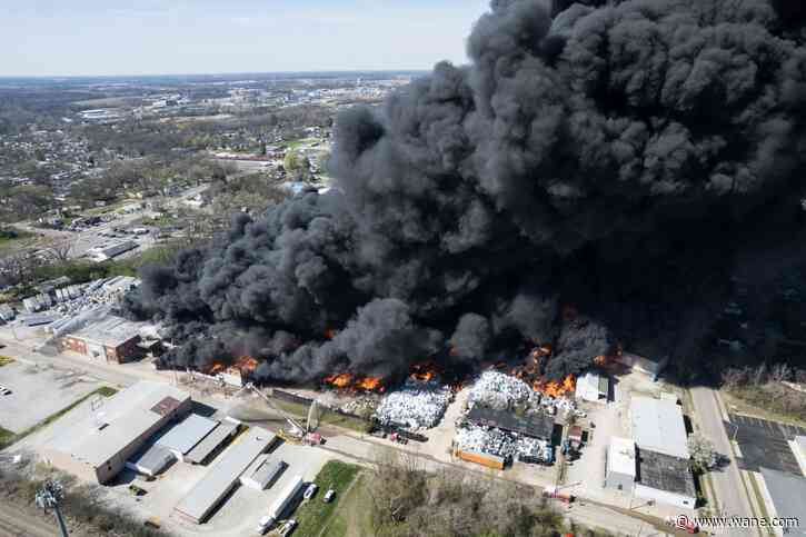 Officials say Richmond fire contained to industrial site; air quality being monitored for health risk